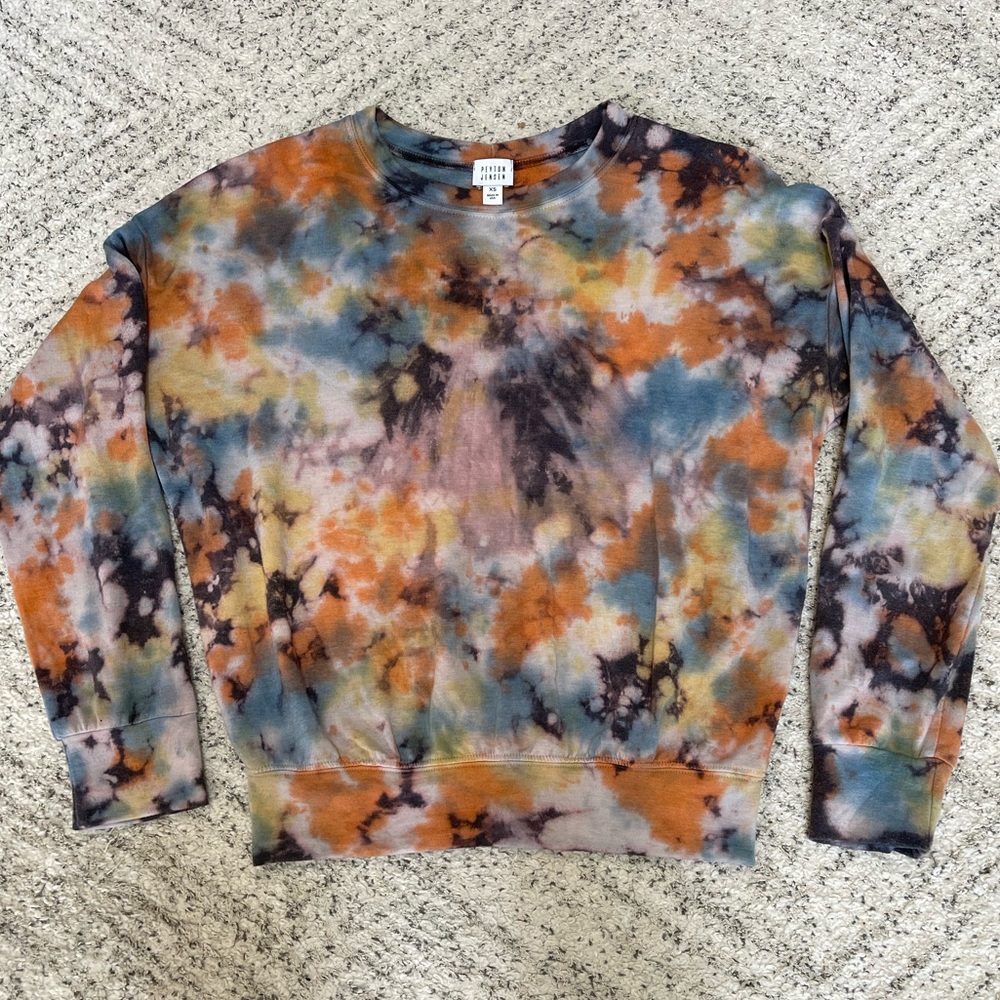 Peyton Jensen Tie Dye Sweatshirt, Women’s Size Small